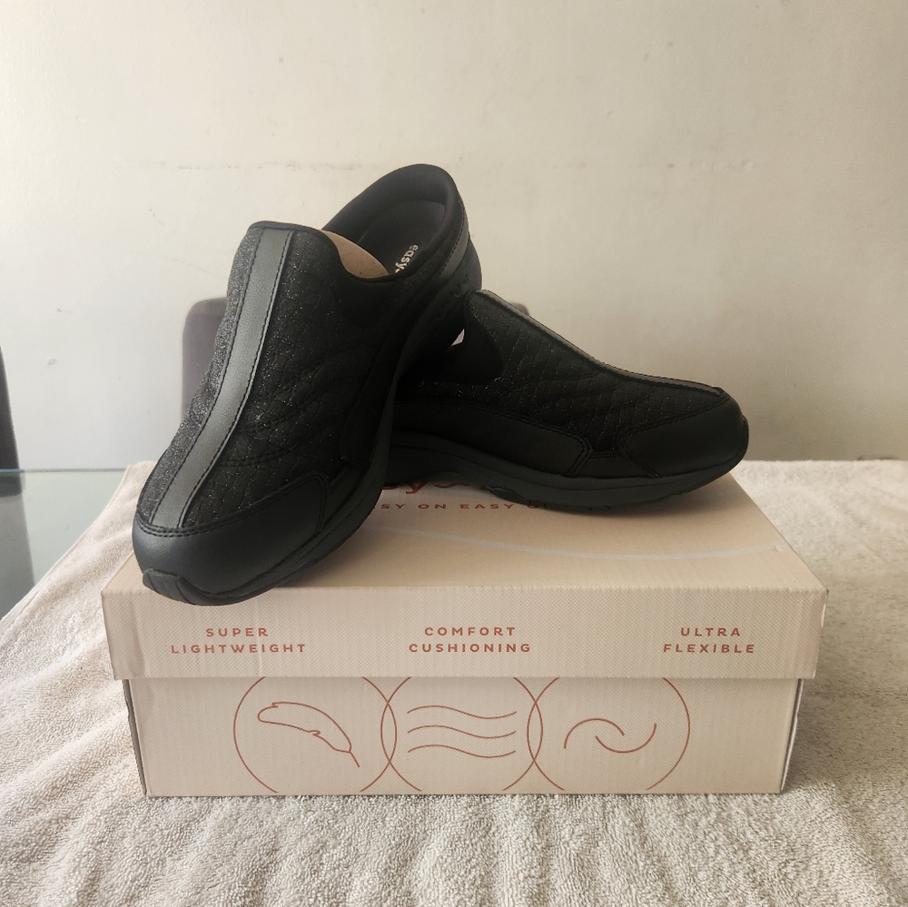 Easy Spirit Black Slip-On Shoes